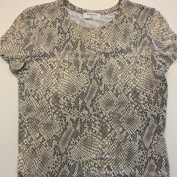 Aritzia Snake Tee - Picture 4 of 6